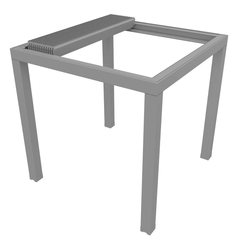 Disegno di Bioklima Pro, variante Free: struttura autoportante