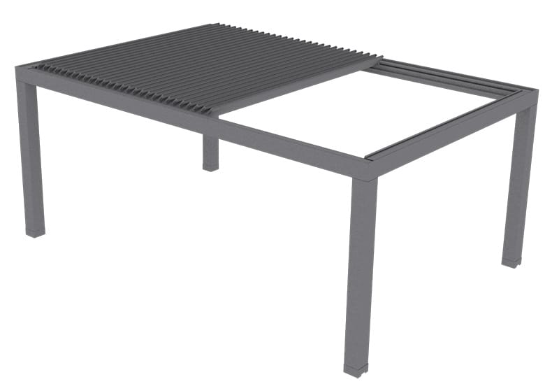 Disegno di Biomove, variante Free: struttura autoportante