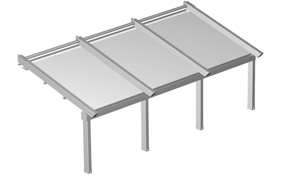 Disegno di Pergotesa, variante Modulo triplo